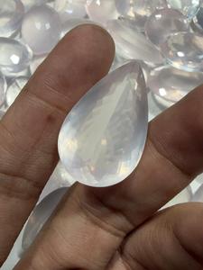 Wholesale Natural Rose Quartz Faceted Loose Gemstone Pink <b>Colour</b> - Product Image 4