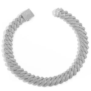 High Quality Diamond Look Hip Hop <b>Rope</b> <b>Chain</b> Necklace Gold Plated Fashion Jewelry for Men Women Daily Styling Available for Sale - Product Image 2