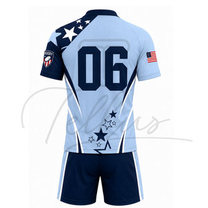Top Quality Rugby Uniform Team Wear Oversized rugby Uniform Best Material Rugby Uniforms Factory Made Cheap Price Rugby Uniform - Product Image 2