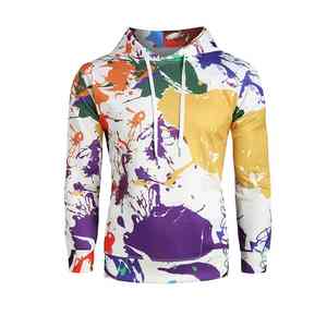 Sudadera con Capucha para Mujer, Diseño Moderno, Estampado por Sublimación, Material Suave, Corte Holgado, Estilo Veraniego, Colores Vibrantes - Product Image 1