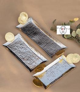 Plateaux de service en métal pour aliments et chocolat, articles de table les plus vendus, ustensiles de cuisine, plateaux pour la maison, en provenance d'Inde - Product Image 6