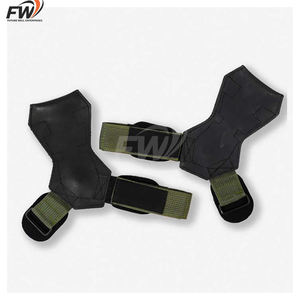 Agarraderas de palma de PVC de caucho natural extra resistentes, duraderas y negras para culturismo, levantamiento de pesas, protección integral Geo - Product Image 2