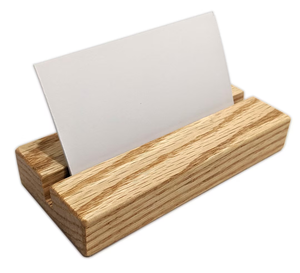 Natural Wood Business Card Stand Attractive Card Stand Promotional <b>Pad</b> Holder Wholesale Supplier - Product Image 4