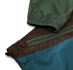 Chaqueta Anorak Impermeable y Cortavientos para Exteriores, Talla Grande, Informal, con Capucha, Transpirable, para Correr - Product Image 4