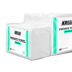 Krclean XK5 Fabricant Vietnam Lingettes sèches non-tissées blanches, sac de serviettes individuel, fournitures de nettoyage, 50/80 feuilles, OEM - Product Image 1