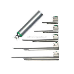 Set de Laringoscopio de Fibra Óptica Miller de Alta Calidad, 5 Hojas Rectas, Certificado CE e ISO, Venta al por Mayor OEM ODM - Product Image 1