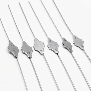OPTITECH HEALTHCARE Bowman Lacrimal Probe Set BP-0001 6 pièces Instrument chirurgical en acier inoxydable de qualité médicale Classe I CE - Product Image 6