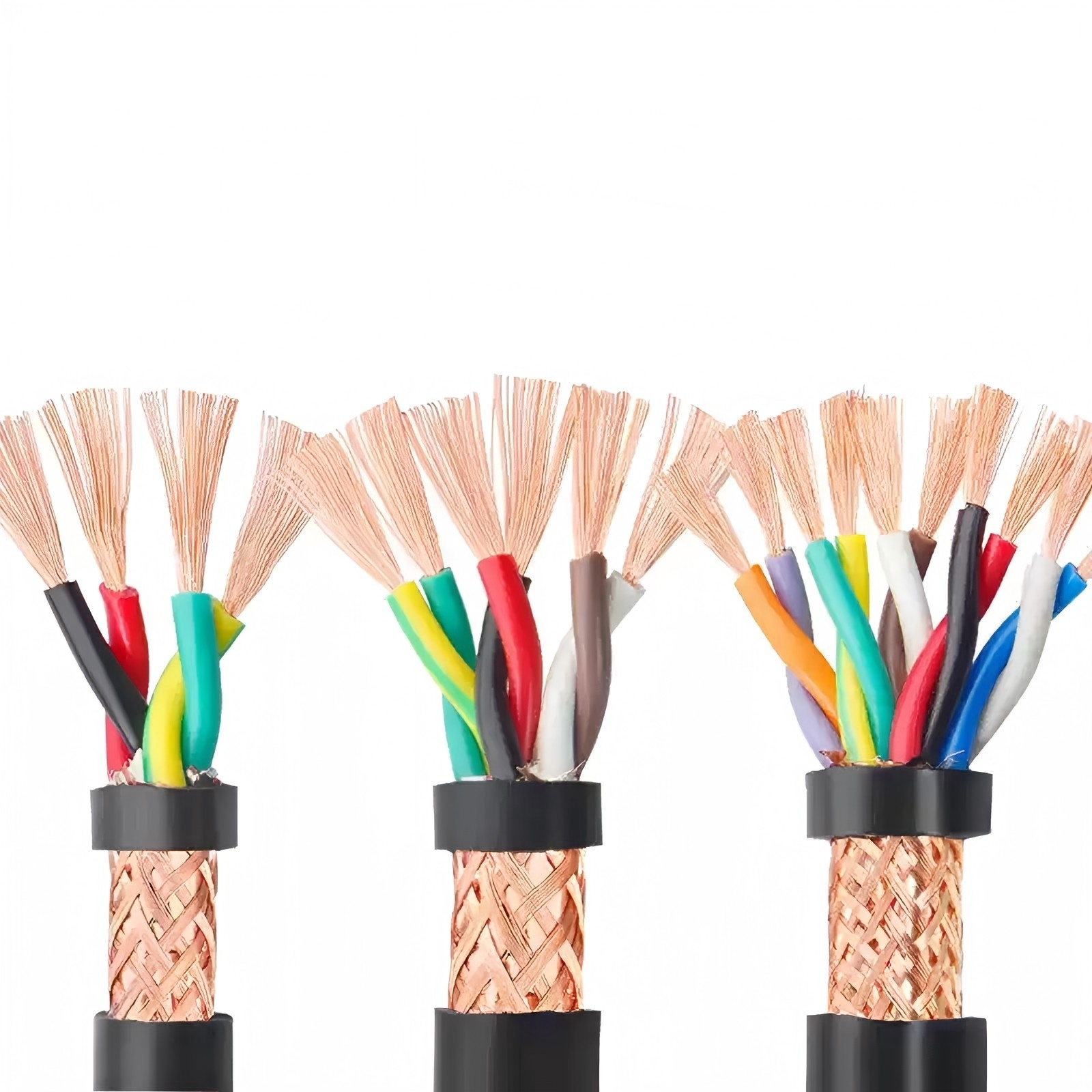 RVVSP <strong>Twisted</strong> <strong>Pair</strong> <strong>Shielded</strong> <strong>Cable</strong> <strong>2</strong> 4 6 8 <strong>Cores</strong> 0.<strong>2</strong> 0.3 0.5 0.75 mm signal Control Line