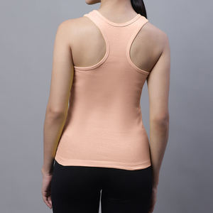 2026 Hot Selling Custom Color Women's Summer Lightweight Slim Fit 100% Cotton Jersey Heat-Transfer Printed Abstract Tank <b>Tops</b> - Product Image 3