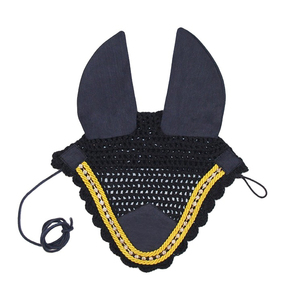 Custom Waterproof Mesh Horse Ear Bonnet Low Breathable Riding <b>Fly</b> <b>Net</b> Cool Comfort Equestrian Ear Shield for Racing - Product Image 6