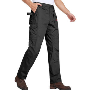 Pantalon cargo homme moderne Solid Trader Premium, léger, respirant, avec emplacement stratégique des poches. - Product Image 4