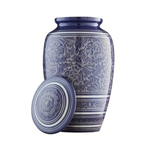 Jarrón Tradicional con Tapa Metálica, Estilo Urna, Decoración para Mesa del Hogar - Product Image 5