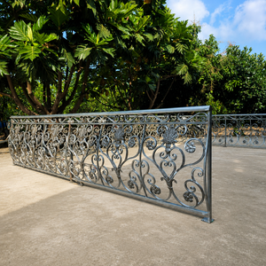 The Best Wrought <b>Iron</b> Balcony Railing Finishes to Give Your Luxury Villa an Exceptionally Unique and Prestigious Appearance. - Product Image 4