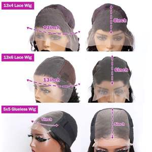 Pelucas de Cabello Humano al por Mayor, Sin Pegamento, Lisas, Largas, con Frente de Encaje, Tallas Pequeñas y Grandes, Cabello Virgen Vietnamita - Product Image 6