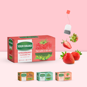 Produits du Vietnam Sachets de thé jetables Thé diététique mélangé 20 25 sachets par boîte Thé confortable aux fruits au corossol - Product Image 2