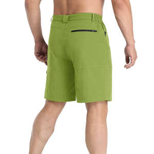 Shorts cargo pour homme, décontractés, extensibles à la taille, légers, résistants à l'eau, séchage rapide, pour la pêche et la randonnée, disponibles à prix avantageux - Product Image 5