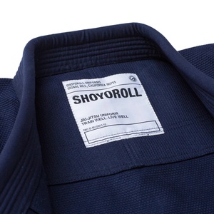 Kimono de BJJ Shoyoroll Tangerine Competitor bleu marine 450 gsm avec sacs - Product Image 5