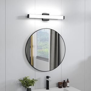 Modern 25-Inch Bathroom <b>Vanity</b> <b>Light</b> 14W LED Bath <b>Lights</b> Cool White 6000K Black <b>Vanity</b> <b>Mirror</b> Modern Bathroom <b>Vanity</b> Lighting - Product Image 4