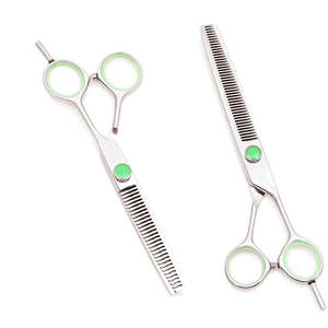 Tijeras de Peluquería de Doble Cara de Acero Inoxidable, Precio de Fábrica, para Uso Doméstico, de la Mejor Calidad - Product Image 6