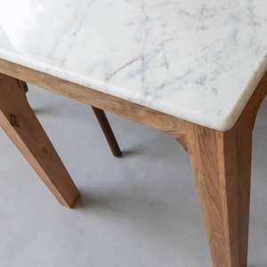 โต๊ะรับประทานอาหารวานดานา โซลาซ อัลตร้า ทำจากไม้มะม่วงและหินอ่อน - Product Image 6