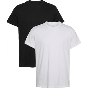 Men Blank T-Shirt Multi Pack 100% Cotton Solid Color Crew Neck <b>Short</b> <b>Sleeve</b> Shirts Casual <b>Base</b> <b>Layer</b> Shirts - Product Image 1