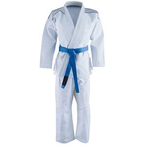 Uniformes d'arts martiaux personnalisés en gros pour hommes et femmes, karaté, judo, jiu-jitsu, 100% coton, haute qualité, logo personnalisable sur le devant - Product Image 2