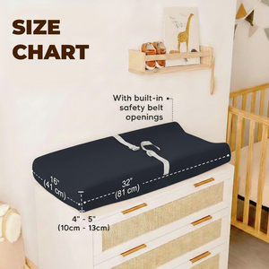 Housse de matelas à langer pour bébé, tissu doux et durable pour un usage quotidien - Product Image 4