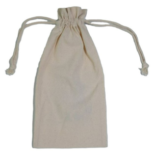 Bolsa con Cordón de Algodón Orgánico 100% con Logotipo Personalizado, Bolsa Ecológica Reutilizable para Joyería, Impresión Serigráfica para Regalos y Manualidades - Product Image 2