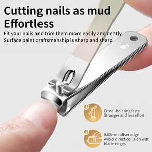 Ensemble de pédicure classique en métal de qualité supérieure, kit de manucure professionnel, coupe-ongles épais et outils de soin des cuticules - Product Image 5