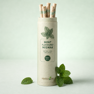 Palillo de Higiene Bucal Herbal con Sabor a Menta, con Madera de Miswak Premium y Sabor a Menta para la Rutina Diaria de Cuidado Dental - Product Image 6