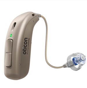 Audífonos Recargables Oticon Ruby 2 Mini RITE 2026 de Última Generación para Pérdida Auditiva de Moderada a Severa (2 Audífonos, 1 Cargador) - Product Image 1