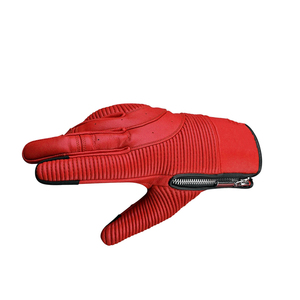 Guantes de Motocicleta de Cuero, Guantes de Carreras, Más Vendidos, de Alta Calidad, Hechos a Medida, con Protección para los Nudillos - Product Image 4