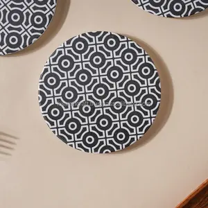 ที่รองแก้วชาทำจากยางเรซินเนื้อแข็งสำหรับชาเบียร์สำหรับตกแต่งโต๊ะเสื่อและแผ่นรองแก้ว - Product Image 2