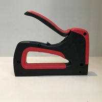 JY806 Professionelle Aluminium-Schnurklammerpistole für schwere Beanspruchung, einstellbar, für Holz, Rund- und Flachkabel/Drahtbefestigung