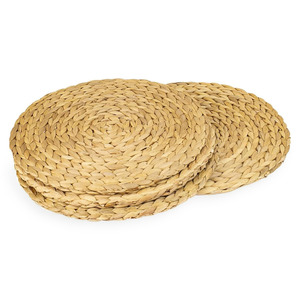Set de table en jacinthe d'eau de qualité supérieure, résistant à la chaleur, meilleure offre, fait main, naturel, provenant d'un producteur de premier plan. - Product Image 3