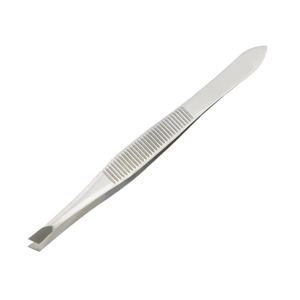 Pinzas para Cejas de Acero Inoxidable, Marca OEM, Herramienta de Depilación para Salón y Uso Doméstico, Belleza y Cuidado de Precisión, Precio al por Mayor - Product Image 1