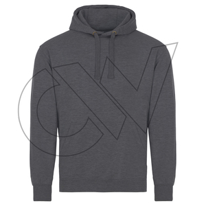 Sweat-shirt à capuche bordeaux pour homme, 450 GSM, haute qualité, coupe classique, mélange polyester/coton, molleton anti-plis, respirant - Product Image 6