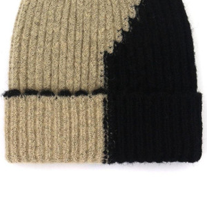 Gorros de Punto Cómodos para Hombre, Diseño a Rayas de Colores, Logotipo Personalizado, Gorros de Invierno Hechos a Mano, 100% Algodón, Gorro de Punto Unisex para Adultos - Product Image 3