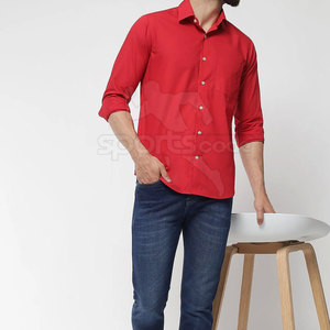 Camisas Casuales para Hombre, 100% Algodón, Transpirables, de Secado Rápido, Antiarrugas, Corte Relajado, Elegantes, para Uso Diario en Verano - Product Image 4