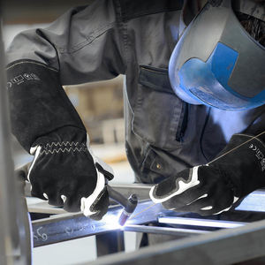 Guantes de Soldadura de Alta Temperatura, Cómodos y Transpirables, de Cuero de Alta Calidad, Guantes de Seguridad para Soldadores - Product Image 4