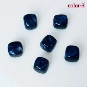 Perles facettées en résine verte ILAHI, autres motifs, pour la fabrication de bracelets, kit d'artisanat DIY, Uttar Pradesh ICORB-14898 - Product Image 5