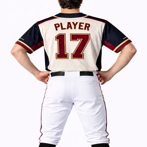 Custom Men's Baseball Uniform Premium Breathable Lightweight Durable Comfortable <b>Athletic</b> Performance Baseball Set For Men - Product Image 2