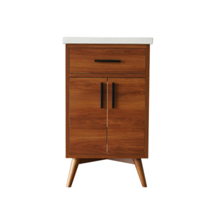 JY Furniture Vietnam <b>Freestanding</b> European-Style <b>Bathroom</b> Vanity with Sink American Market Hardwood MDF Carcass Modern Vanities - Product Image 6