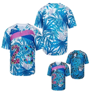 Maillot de softball unisexe noir à manches courtes, boutonné sur le devant, imprimé par sublimation, respirant, en polyester, coupe régulière pour adulte, toutes saisons - Product Image 5