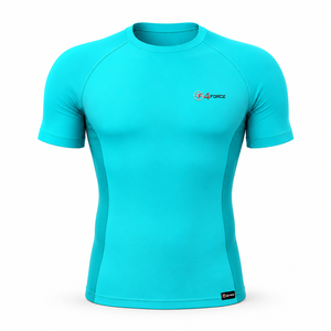 เสื้อรัดกล้ามเนื้อแขนสั้นพิมพ์ลายแบบ Heat Transfer สำหรับผู้ชาย แห้งเร็ว เหมาะสำหรับออกกำลังกาย ปี 2026 เสื้อรัดกล้ามเนื้อสำหรับเล่นกีฬาและออกกำลังกายในยิม แบบสั่งทำพิเศษ พร้อมบริการ OEM คุณภาพดีที่สุด - Product Image 1