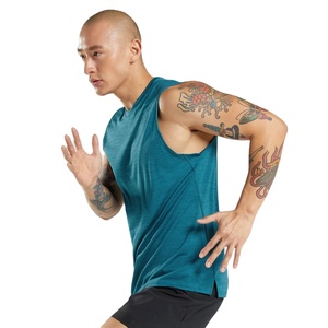 Débardeur de sport personnalisé pour hommes en coton 100% à col ras du cou, maille respirante, haute qualité, sans manches, DryFit, pour entraînement de basketball - Product Image 3
