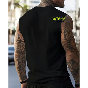 Débardeur sans manches pour homme, vêtements de sport, de fitness et de plage, séchage rapide, respirant, chemise de sport décontractée d'été, offre spéciale - Product Image 6