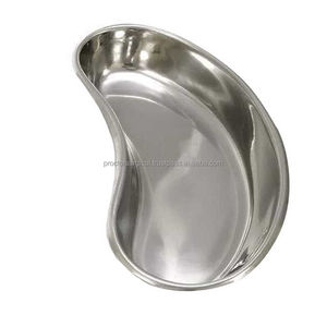 Top Qualité Hôpital Instrument Médical En Forme De Rein Incurvé Creux Ware 304 En Acier Inoxydable Chirurgical - Product Image 2