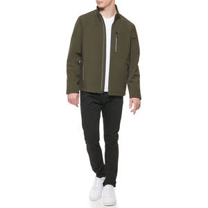 Chaqueta Softshell Ligera con Capucha para Hombre, para Correr, Viajar, Senderismo, Ropa Exterior Cortavientos, Repelente al Agua - Product Image 2