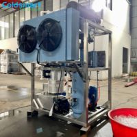 Machine à glace industrielle à tubes Coldsmart de 5 tonnes avec moteur et pompe pour usine de glace aux Philippines, 380V triphasé, personnalisable